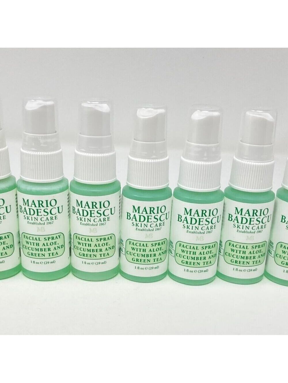 8 Mario Badescu Facial with Aloe, Cucmber and Green Tea Mist  1oz Bottles